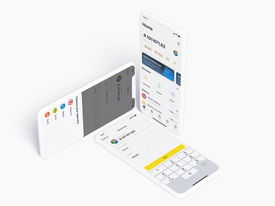 Redesign of SOL WALLET bank app design figma fintech mobile bank redesign sol solwallet ui wallet