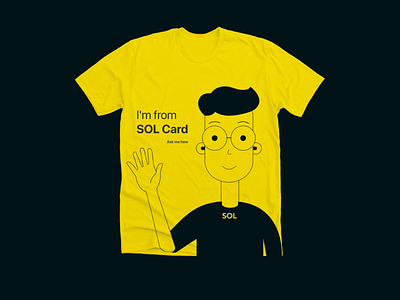 T-shirt for agents SOL Wallet
