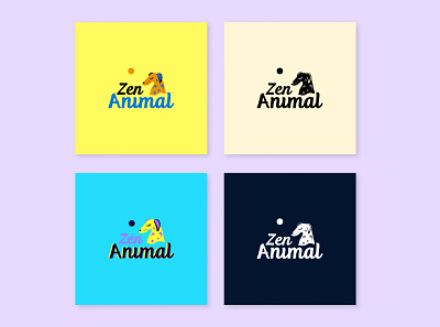 Zen Animal Logo art branding design flat graphic design illustration logo vector