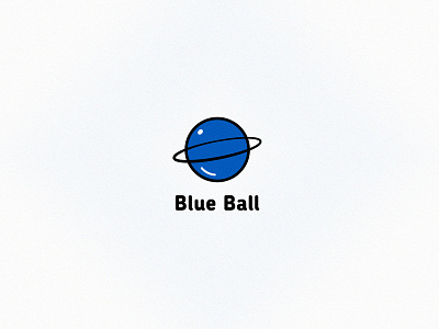 Blue Ball adobe creative suite adobe illustrator blue branding clean composition design designer flat grain graphic design icon illustration illustrator logo typography ui vector web website