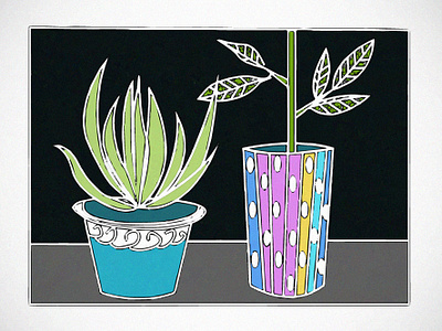 Plants adobe creative suite adobe illustrator art blue clean composition design designer flat grain graphic design illustration illustrator vector