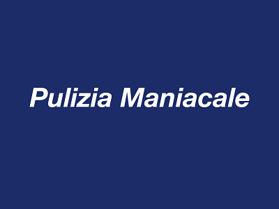 Pulizia Maniacale fakelogo icon logo police policeman pulizia