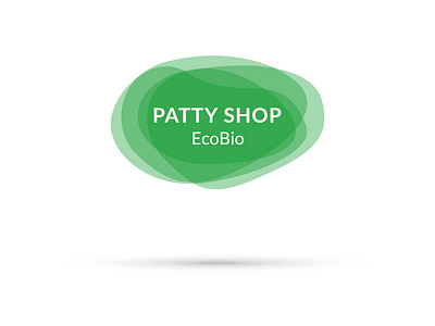 Patty Shop Ecobio Logo branding cloud green icon logo logodesign minimal organic shop