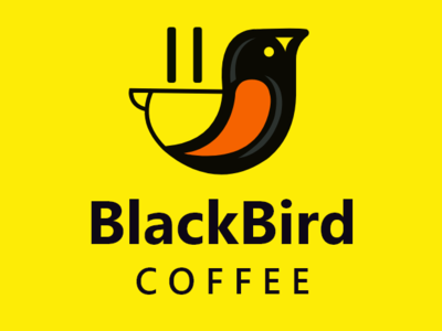 Bird Coffee artwork bird branding character coffee colorful design hot logo