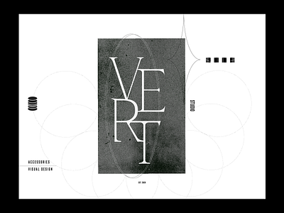 Vert Studio Visual Design brand branding design graphic layout logo typography ui