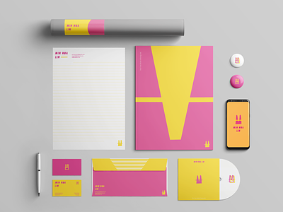 Self Branding VI branding bussines card design envelope graphic icon illustration layout logo paper typography vi