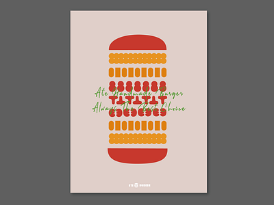 Brand Design : 8te Burger branding color design food graphic icon illustration layout vi visual