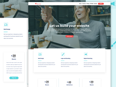 Landing page