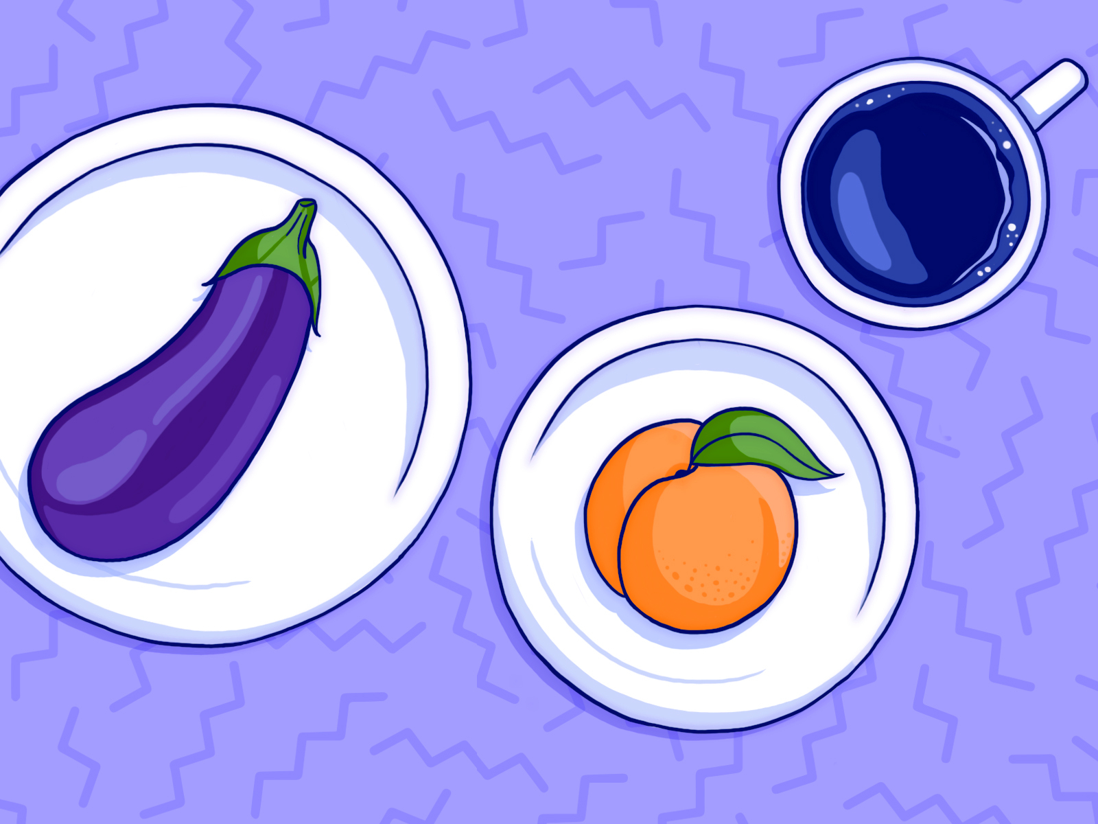 Gay Sex and Food by Kim Morgan on Dribbble