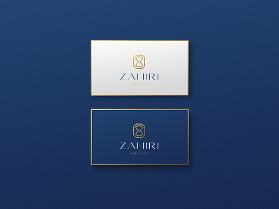 Zahiri Logo and Brand Identity agency branding business card clean concept design graphic design illustration logo luxury
