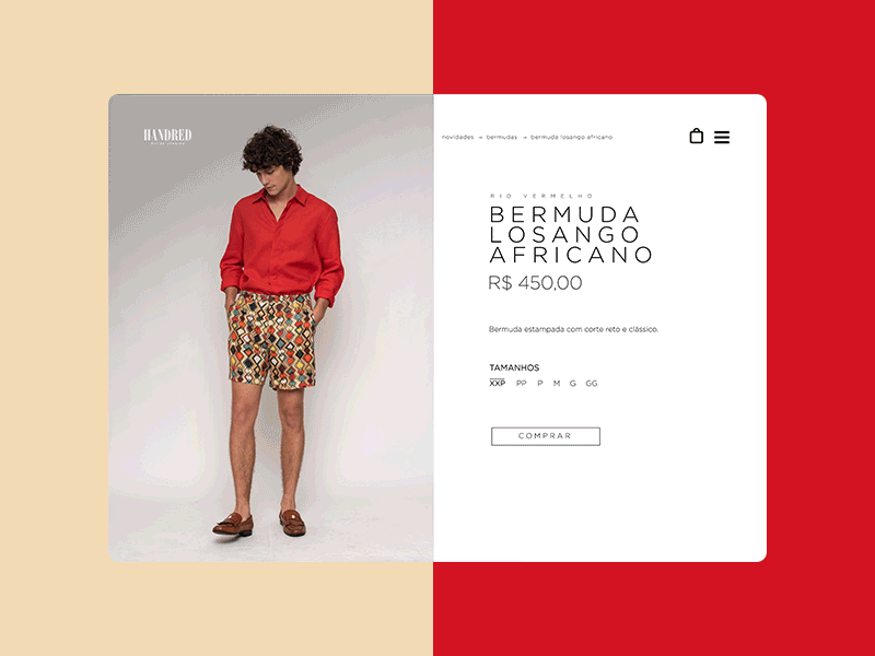 Daily UI 012 - E-Commerce Shop (Single Item) clothes daily ui desktop e comerce e commerce shop ecommerce fashion figma protopie ui design