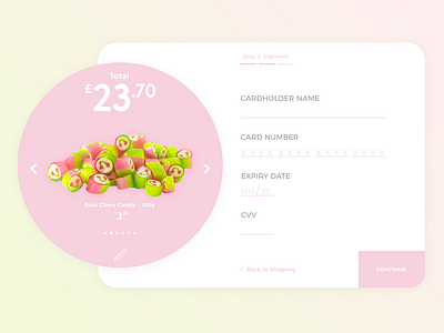 Candy Store Checkout | DailyUI 002