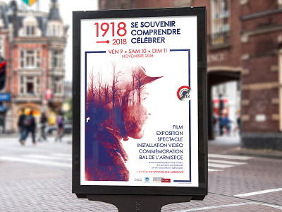 Centenary of the 1918 Armistice 1918 affiche event exposition film poster war