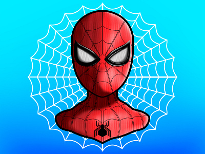 Spider Man Logo by Vadim Kapotin on Dribbble