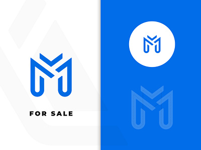 M Logo blue m logo