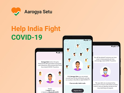 India Fights COVID-19 design