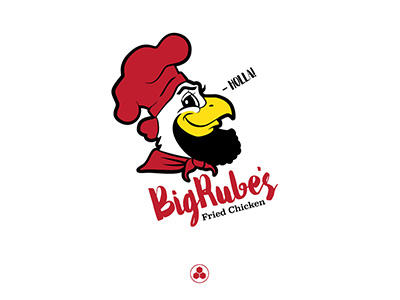 Big Rube branding chef foodie graphic design illustration logo