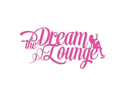 Dream Lounge bar branding illustration logo lounge