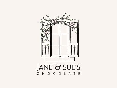 CHOCOLATE LOGO DESIGN brand logo business logo chocolate chocolate logo company logo floral floral logo flower logo graphic design graphic designer hand drawn hand drawn logo logo artist logo design logo designer professional logo