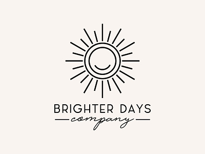 BRIGHTER DAYS CO. LOGO DESIGN