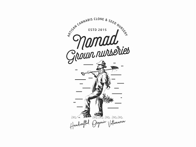 Logo Concept for Nomad Grown Nurseries