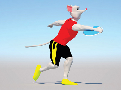 The Mouse : Dissertation 3D Model + Texture 3 d 3d 3danimation 3dmodel 3dmodeling 3dmodelling advancedskeleton5 animation autodeskmaya design discuss mouse olympics render vray