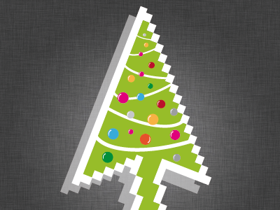 Christmas Tree Cursor christmas cursor digital tree