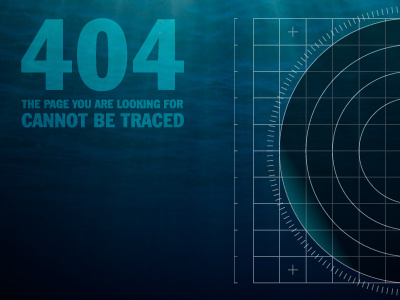 404 Rebound 404 black blue sonar underwater