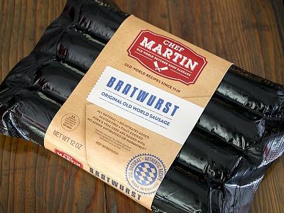 Chef Martin Sausage Packaging