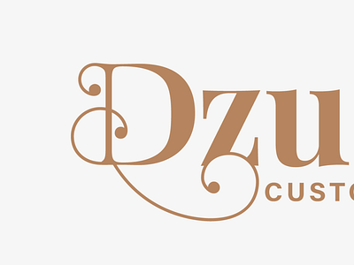 Dzuro Sneek Peek branding cabinets design lettering logo serif type typography ventura
