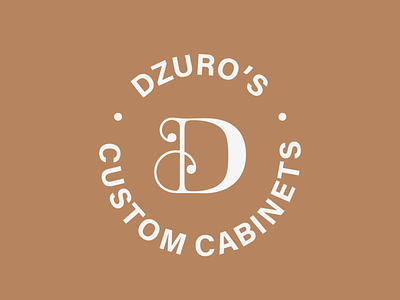 Dzuro's Launch Seal branding cabinets design lettering logo seal type typography ventura