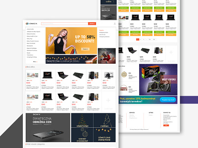 Webstore re-design danielvincent design landing page ui web webdesign webshop webstore