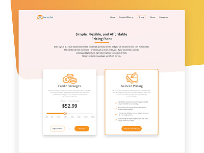 Pricing Page