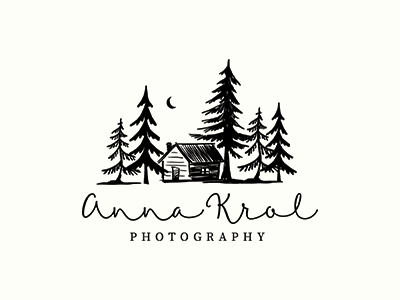 Anna Krol Photography branding design illustration logo typography