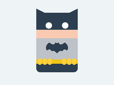 Batman batman minimal minimalist minimally nerd nerd simple