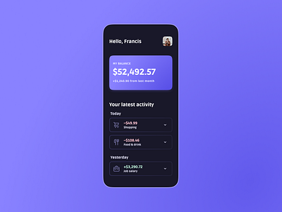 Budget tracking app app budget budget tracking design figma finances interface mobile ui ux wallet