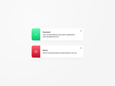 Flash message | Daily UI #011 011 app connection issues daily ui 011 dailyui dailyui 011 dailyui011 design error figma flash message interface message notification snackbar success toast notification ui ux