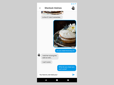 Telegram X — Chat Screen Redesign android chat material material design messaging redesign screen telegram ui