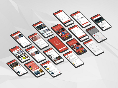 'Binger' iOS App Design Concept — 3D