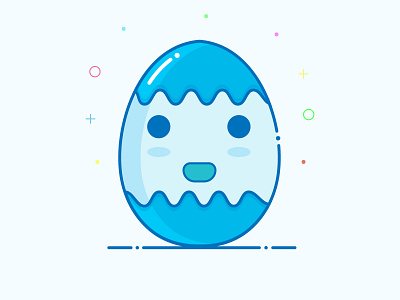 Easter Egg design easter easter egg icon illustration illustrator logo minimal vector