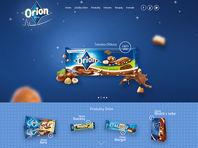 Orion - web page color corporate creativity design graphic identity photoshop set typography ui web