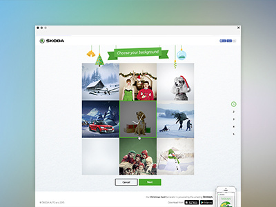 Skoda Christmas Microsite