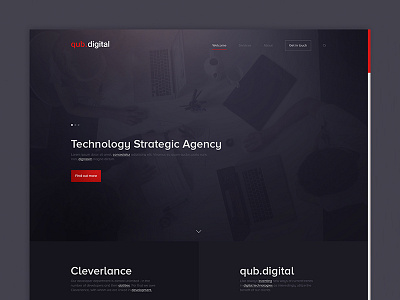 Digital Agency Landing page