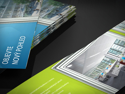 Brochure - B2B billboard brand cid clv corporate design flyers graphic grid identity layout media press print visual