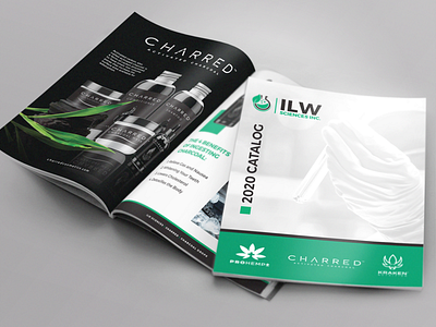 ILW Sciences Product Catalog adobe brand branding catalog catalog design graphic artist graphic design indesign label design product design