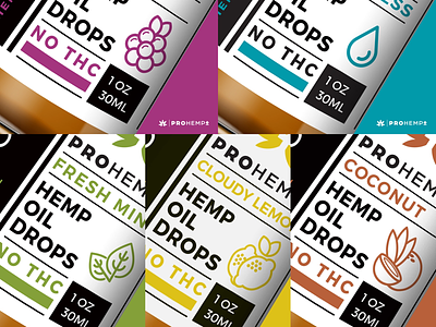 Hemp Oil Drops branding graphic artist graphic design hemp hemp oil hemp oil drops illustration illustrator label design package design packaging