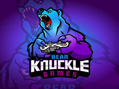 Bear Knuckle Games eSports Logo