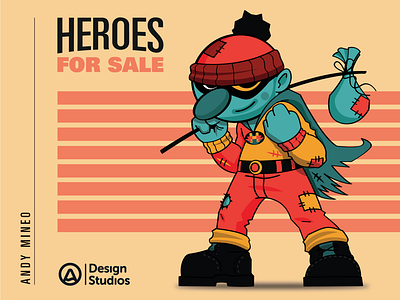 HEROES FOR SALE art artist cartoon comic design drawing fan art graphic design illustration illustrator music