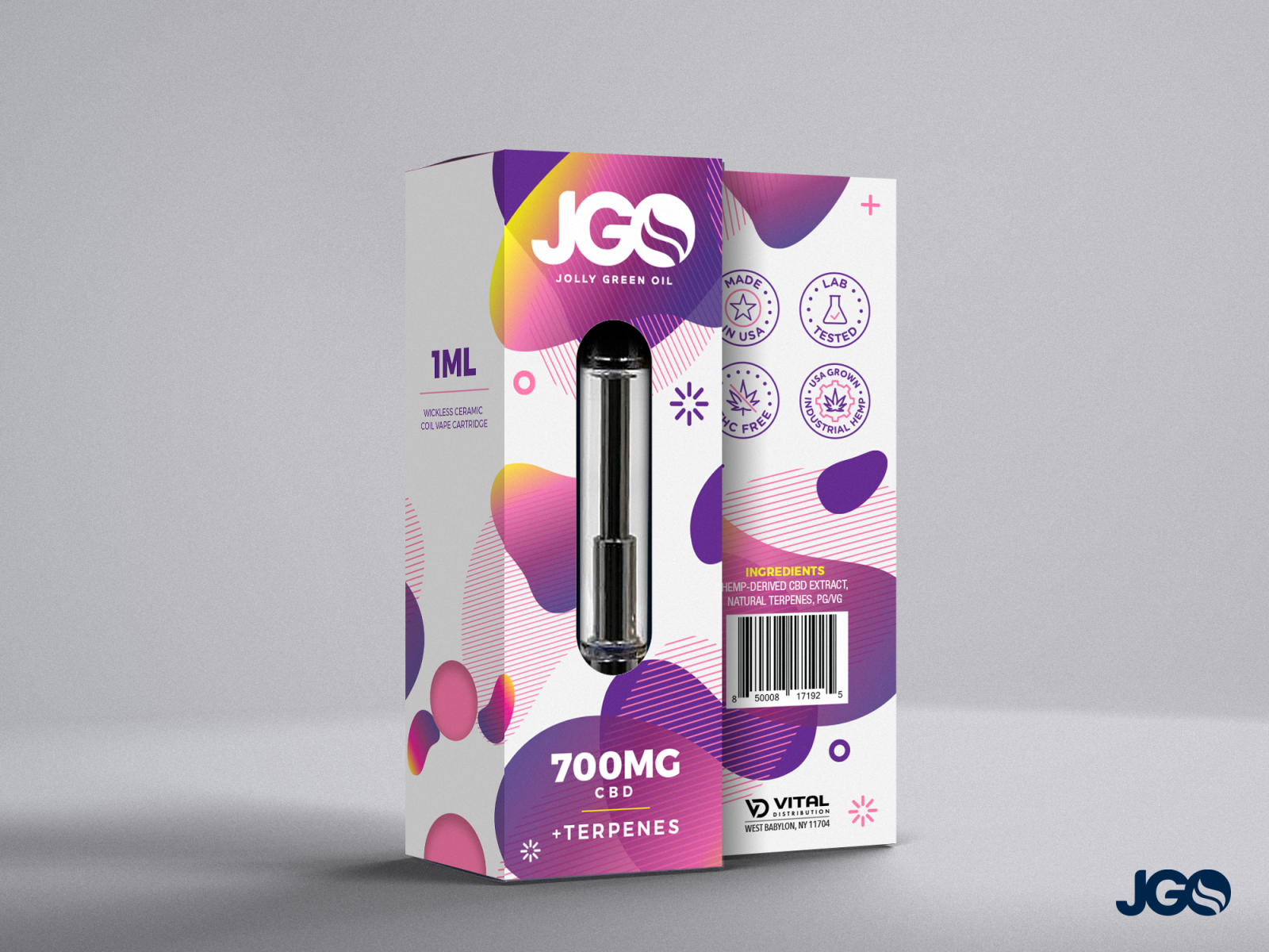Download Jgo Vape Cartridge Packaging By Alexander On Dribbble