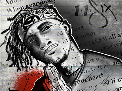 Lecrae art artist design doodle draw drawing hip hop ipad pro music portrait procreate sketch